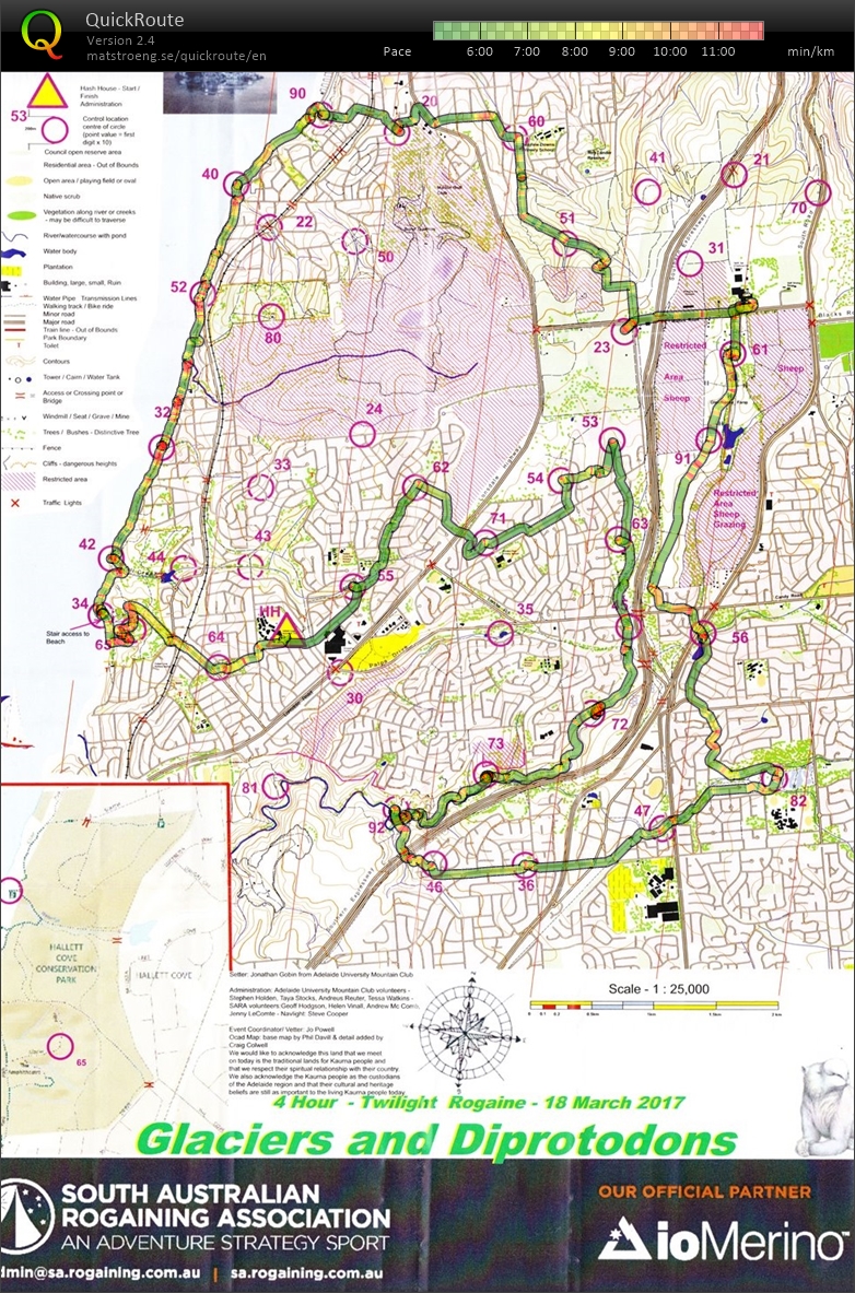 4h Twilight Rogaine (18/03/2017)