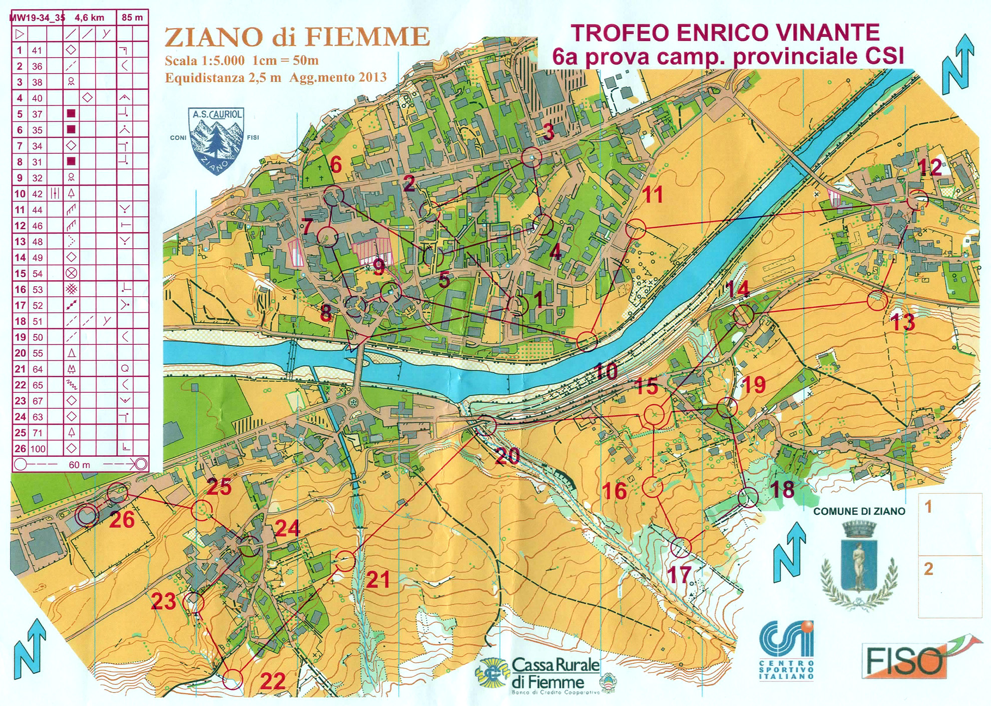 6^ prova Campionato Provinciale CSI Trentino 2014 (23-08-2014)